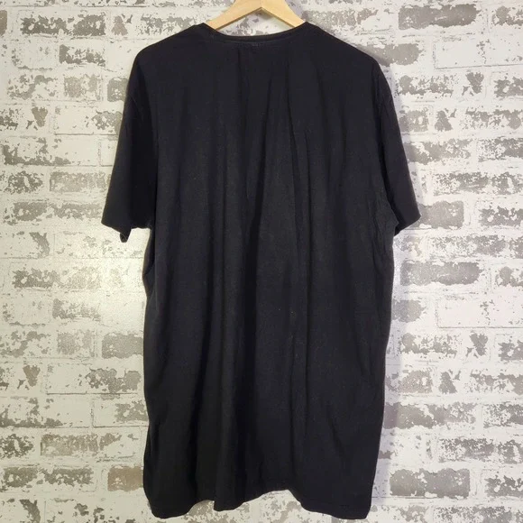 Naruto Shippuden Sasuke T-Shirt Ripple Junction Men's 2X Black Graphic Anime Tee - Picture 7 of 11